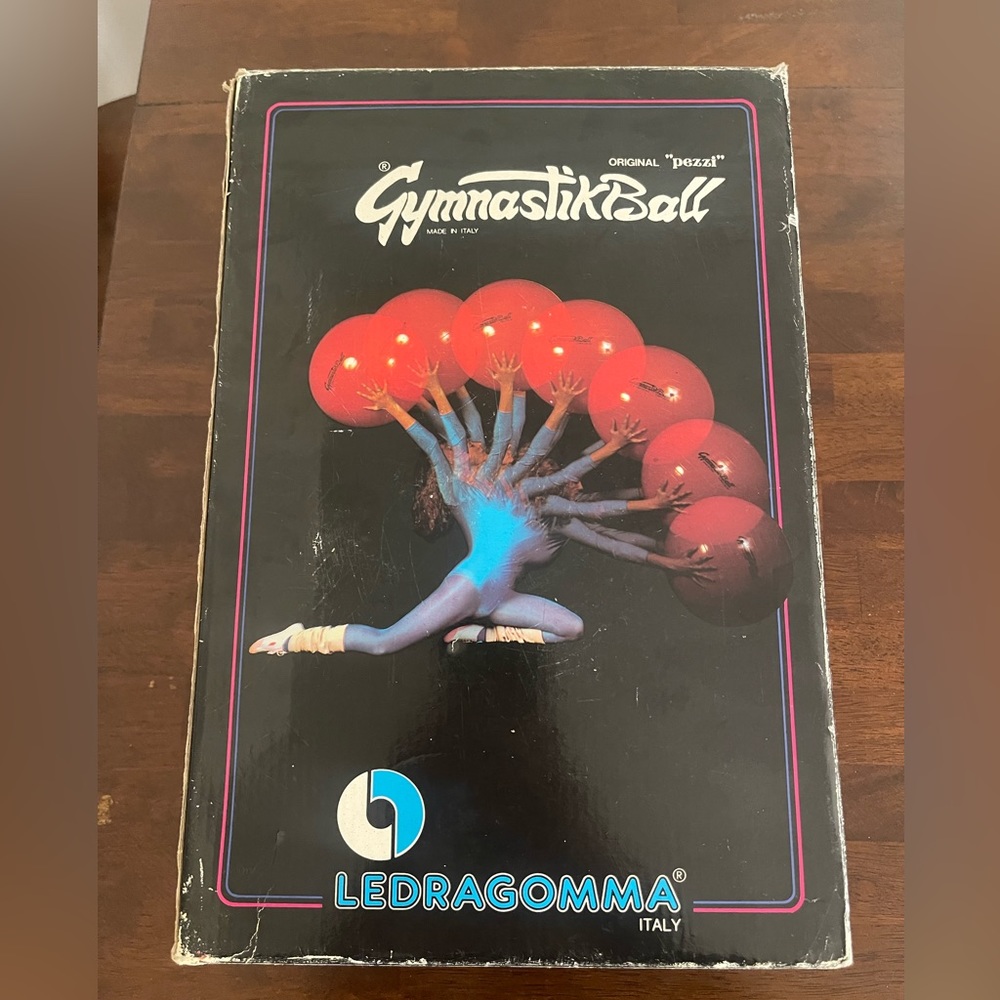 Vintage Gymnastics Medicine ball “ GymnastikBall “